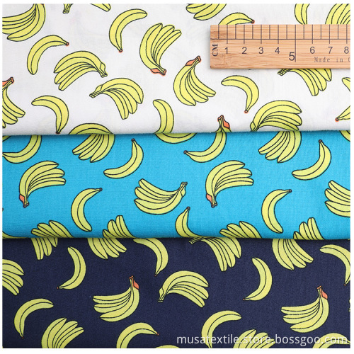Hot Selling Printed 100% Cotton Poplin Fabric